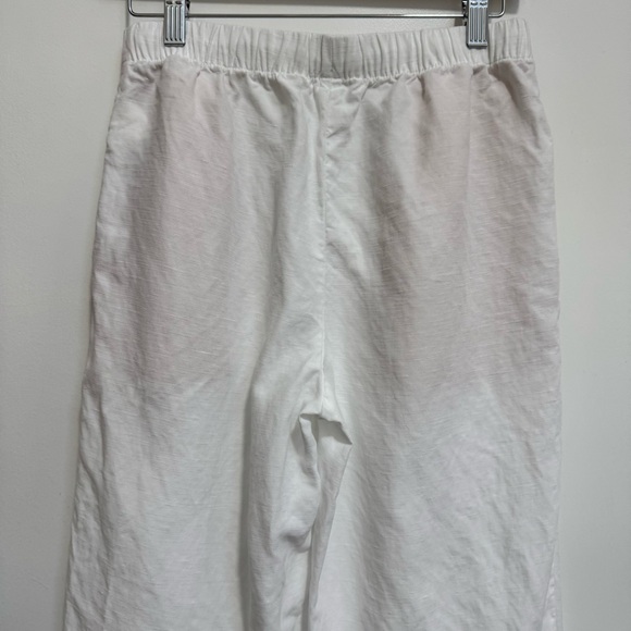 Wilfred Aritzia CruiseLinen The Lodge Pant Women Small Wide Leg Pull On - Picture 7 of 14